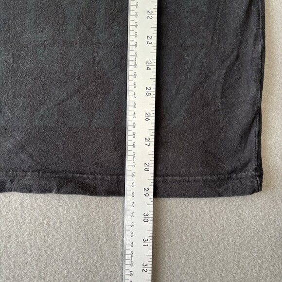 Vintage Avirex Y2K T-Shirt Mens Black Spellout Streetwear Graphic Logo Grunge M - Picture 3 of 13